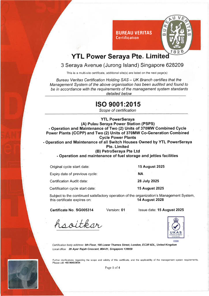 ISO9K_YTL Power Seraya Pte. Limited p1